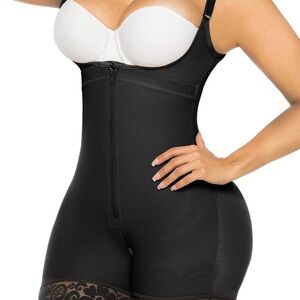 Yianna shapewear Black High-Waist Full Body Shaper butt lifter Women Size S